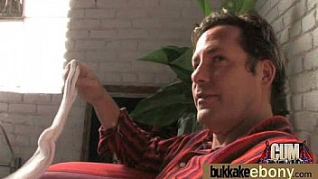 Ebony Gets Group Cumshots 24 thumbnail