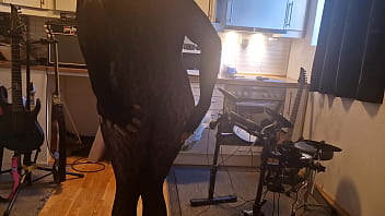 Wanted production kit willer ripps his ass wide open in the kitchen for honeys cock to cum