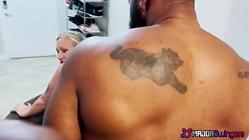 Blonde wicked olivia takes 2 huge black cocks from rome major & james hardon