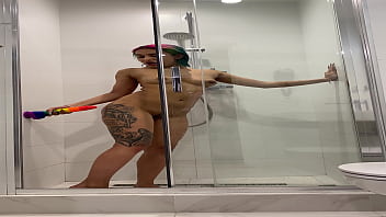Naked Roxy Showers And Masturbates thumbnail