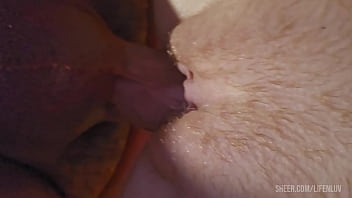 Pussy fuck n ass play with readhead