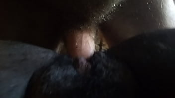 Make her hold back that nut