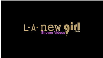 Attractive Brunette Model Enjoys A Sensual Bath thumbnail