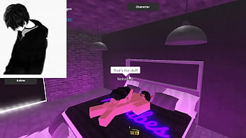 Fucking a girl on roblox