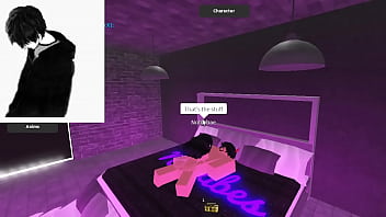 Fucking a girl on roblox
