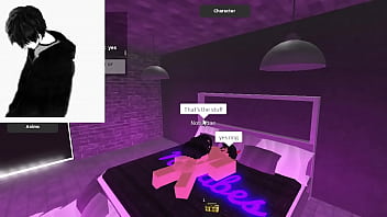 Fucking a girl on roblox