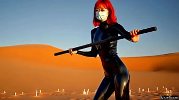 Stroke to the techno flow