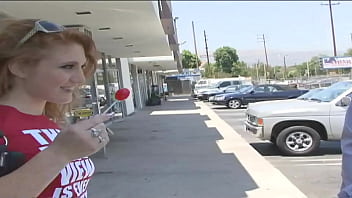 Charlie fire gets a huge black cock up her hole