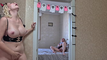 Caught my twin sister masturbating – i couldn’t resist touching my wet pussy spy masturbation