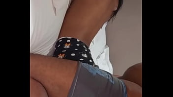 Fingering my 20 year old stepsister's tight pussy