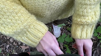 Blonde in the park was cock hungry