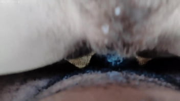 Agreeable sorbet cream all over my dick