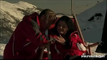 After taking some time to enjoy the mountains roxy and her man bang