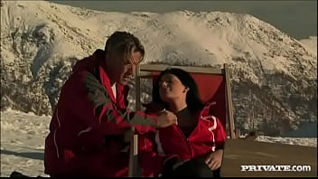 After taking some time to enjoy the mountains roxy and her man bang