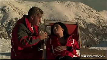 After taking some time to enjoy the mountains roxy and her man bang