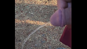 Morning piss in the homestead