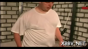 Beautiful honey is playing with her perfect pie