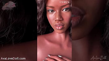 Hot fuckdoll ellie african beauty doll fanreal