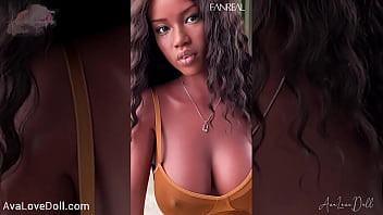 Hot fuckdoll ellie african beauty doll fanreal