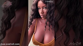 Hot fuckdoll ellie african beauty doll fanreal