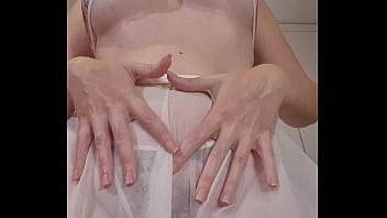 Naughty little slut pussy fingering with dirty talk joi