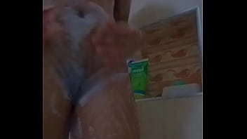 Sexy caribbean teen girl skyyy876 naked shower wet pussy and ass