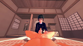 Maki zenin gets fucked hard in all holes