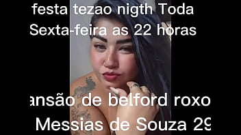 Festa tezao nigth toda sexta feira as 22 horas na mansão de belford roxo rua messias de souza 290