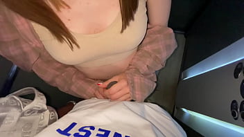 Date night ended up with orgasms destroyed by bbc public nudity