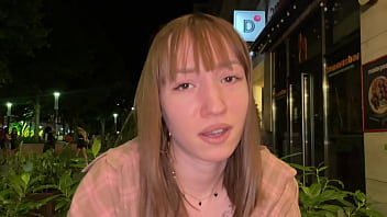 Date night ended up with orgasms destroyed by bbc public nudity