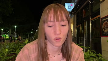 Date night ended up with orgasms destroyed by bbc public nudity Date night ended up with orgasms destroyed by bbc public nudity