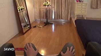 Seductive japanese star's sensual threesome tease