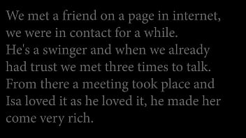 Isa with new friends 1