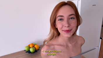 My stepsister was hungry and i made her dumplings and fucked her