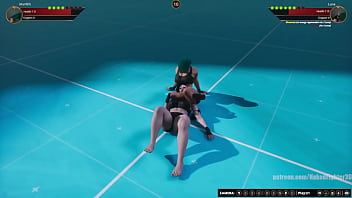 Marilith vs luna nf3d female mma combat virtual reality