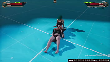 Marilith vs luna nf3d female mma combat virtual reality