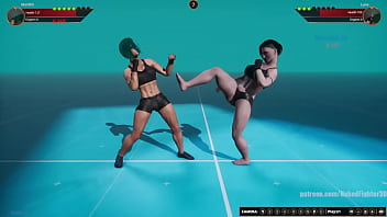 Marilith vs luna nf3d female mma combat virtual reality