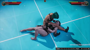 Marilith vs luna nf3d female mma combat virtual reality