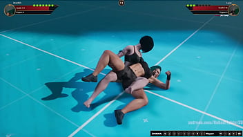 Marilith vs luna nf3d female mma combat virtual reality