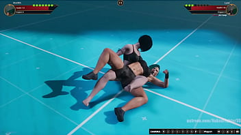 Marilith vs luna nf3d female mma combat virtual reality