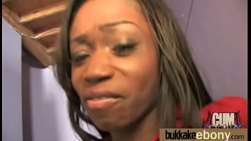 First time ebony with a group of white dicks 6 First time ebony with a group of white dicks 6