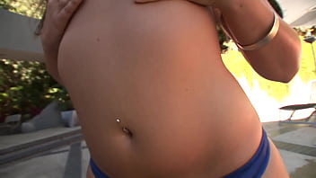 Beautiful teen has a big ass which she gives to her stepdad