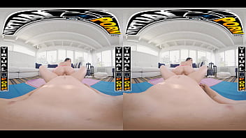 Virtual porn while peter helps his stepsis violet gems do yoga he rips her pants open to find her ass staring at him