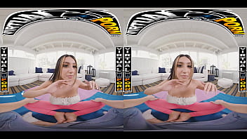 Virtual porn while peter helps his stepsis violet gems do yoga he rips her pants open to find her ass staring at him