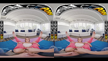 Virtual porn while peter helps his stepsis violet gems do yoga he rips her pants open to find her ass staring at him