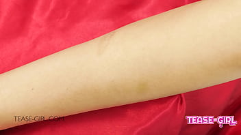 Amazing teen brunette cheerleader is horny