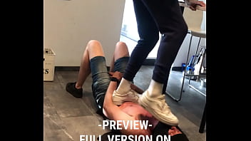 Trampling And Jumping Without Mercy On The Human Doormat thumbnail