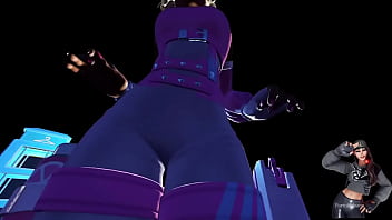 Ayla winn pink style dancing with a big butt