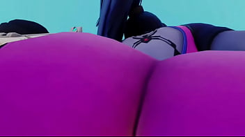 Overwatch tracer eats widow booty pov
