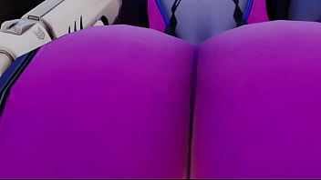 Overwatch tracer eats widow booty pov